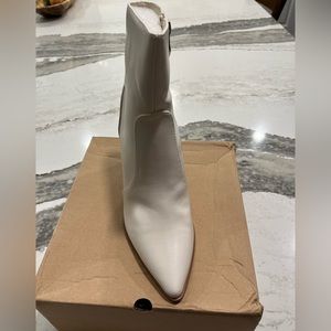 Pointy heel ankle boots chunky 3 in chunky heel